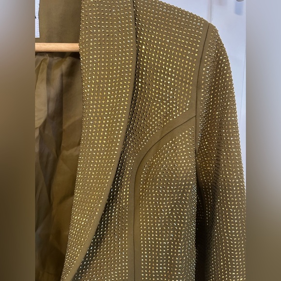 NWOT I AM GIA Moriah blazer in gold - Picture 6 of 13